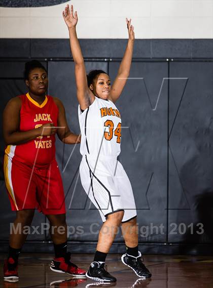 Thumbnail 3 in Dobie [J. Frank] vs Yates [Jack] (McDomald's Texas Invitational) photogallery.