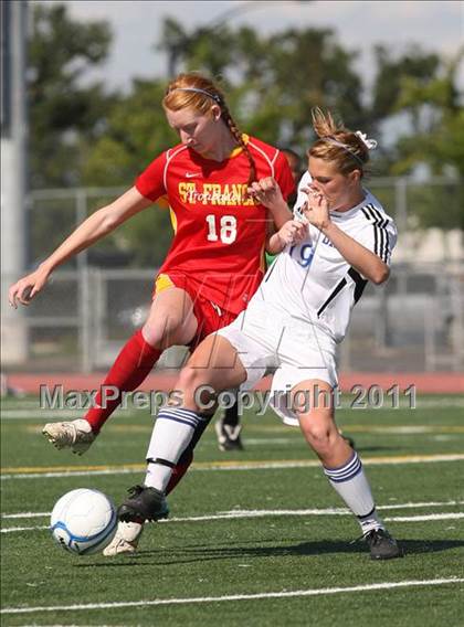 Thumbnail 3 in St. Francis vs Davis (CIF SJS D1 Final) photogallery.