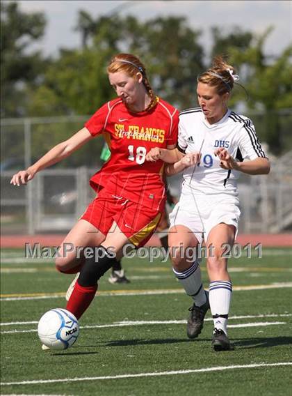 Thumbnail 2 in St. Francis vs Davis (CIF SJS D1 Final) photogallery.