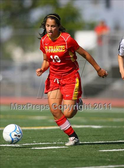 Thumbnail 3 in St. Francis vs Davis (CIF SJS D1 Final) photogallery.