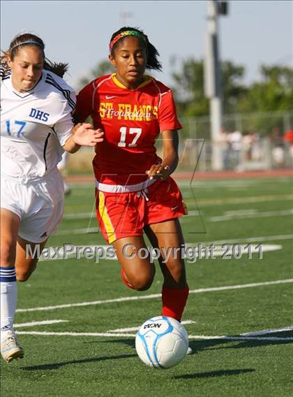 Thumbnail 2 in St. Francis vs Davis (CIF SJS D1 Final) photogallery.