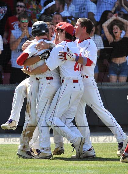Thumbnail 3 in Fuquay-Varina vs. South Mecklenburg (NCHSAA 4A Final Game 2) photogallery.