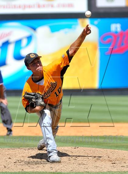 Thumbnail 2 in Fuquay-Varina vs. South Mecklenburg (NCHSAA 4A Final Game 2) photogallery.