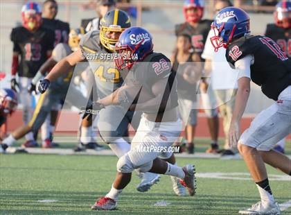 Thumbnail 1 in Serra vs. Punahou (Honor Bowl) photogallery.