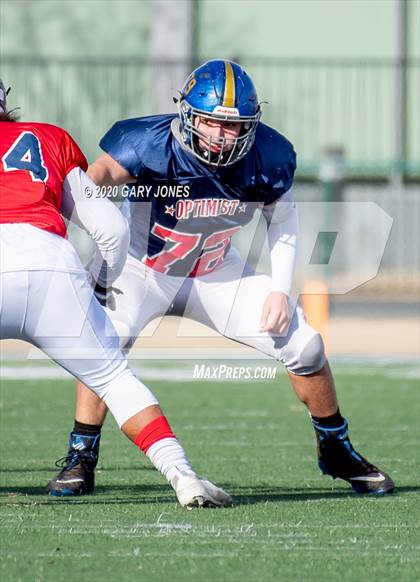 Thumbnail 3 in 2020 Sacramento Optimist All-Star Game photogallery.