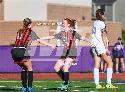 Thumbnail 1 in Lutheran vs. Aspen (CHSAA 3A Quarterfinals) photogallery.
