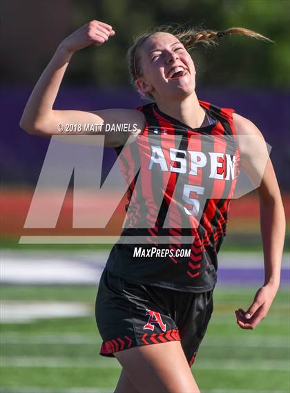 Thumbnail 3 in Lutheran vs. Aspen (CHSAA 3A Quarterfinals) photogallery.
