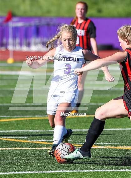 Thumbnail 2 in Lutheran vs. Aspen (CHSAA 3A Quarterfinals) photogallery.