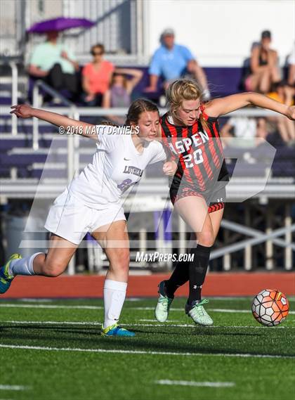 Thumbnail 3 in Lutheran vs. Aspen (CHSAA 3A Quarterfinals) photogallery.