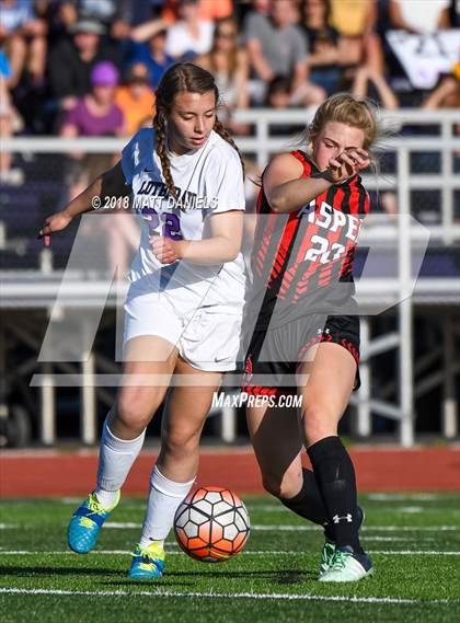 Thumbnail 1 in Lutheran vs. Aspen (CHSAA 3A Quarterfinals) photogallery.
