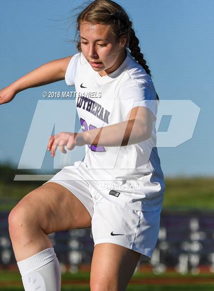 Thumbnail 1 in Lutheran vs. Aspen (CHSAA 3A Quarterfinals) photogallery.