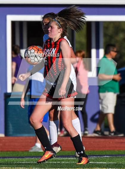 Thumbnail 2 in Lutheran vs. Aspen (CHSAA 3A Quarterfinals) photogallery.