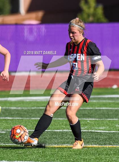 Thumbnail 2 in Lutheran vs. Aspen (CHSAA 3A Quarterfinals) photogallery.