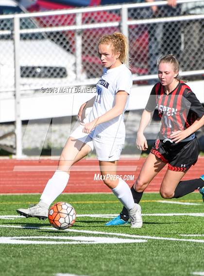 Thumbnail 2 in Lutheran vs. Aspen (CHSAA 3A Quarterfinals) photogallery.