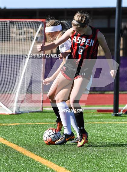 Thumbnail 2 in Lutheran vs. Aspen (CHSAA 3A Quarterfinals) photogallery.