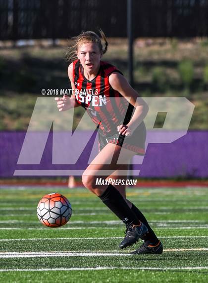 Thumbnail 2 in Lutheran vs. Aspen (CHSAA 3A Quarterfinals) photogallery.