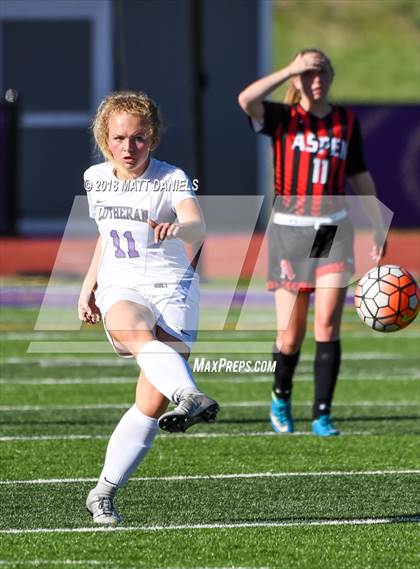 Thumbnail 3 in Lutheran vs. Aspen (CHSAA 3A Quarterfinals) photogallery.