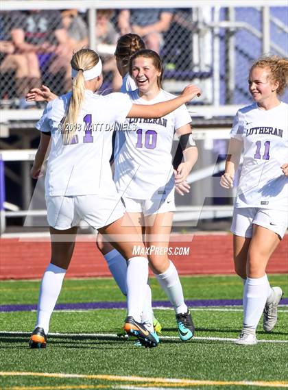 Thumbnail 2 in Lutheran vs. Aspen (CHSAA 3A Quarterfinals) photogallery.