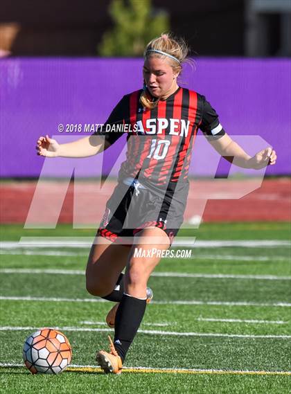 Thumbnail 1 in Lutheran vs. Aspen (CHSAA 3A Quarterfinals) photogallery.