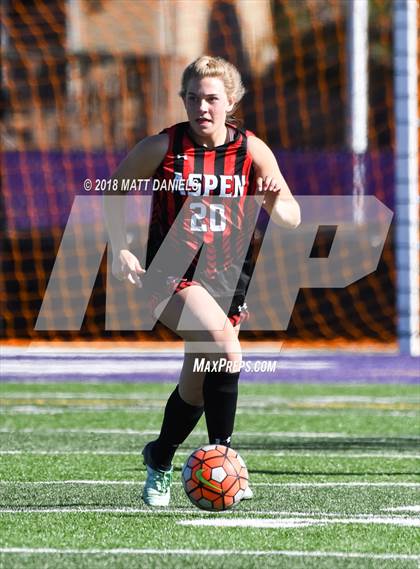 Thumbnail 2 in Lutheran vs. Aspen (CHSAA 3A Quarterfinals) photogallery.