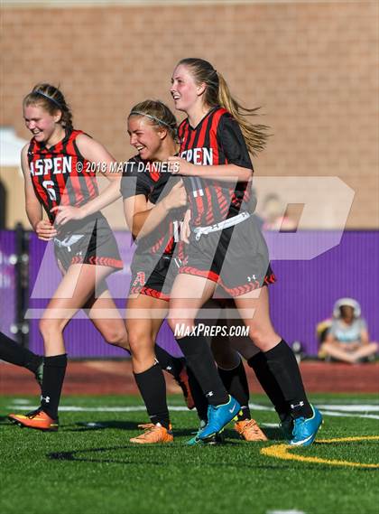 Thumbnail 2 in Lutheran vs. Aspen (CHSAA 3A Quarterfinals) photogallery.