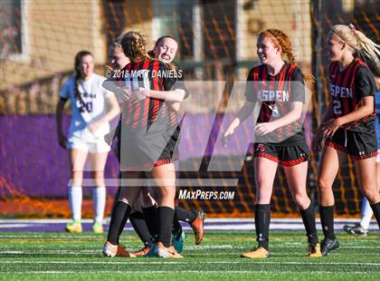 Thumbnail 2 in Lutheran vs. Aspen (CHSAA 3A Quarterfinals) photogallery.