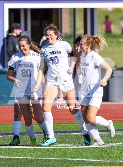 Thumbnail 1 in Lutheran vs. Aspen (CHSAA 3A Quarterfinals) photogallery.