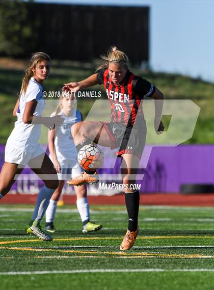 Thumbnail 2 in Lutheran vs. Aspen (CHSAA 3A Quarterfinals) photogallery.