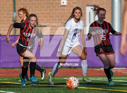 Thumbnail 1 in Lutheran vs. Aspen (CHSAA 3A Quarterfinals) photogallery.