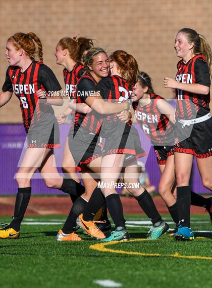 Thumbnail 1 in Lutheran vs. Aspen (CHSAA 3A Quarterfinals) photogallery.