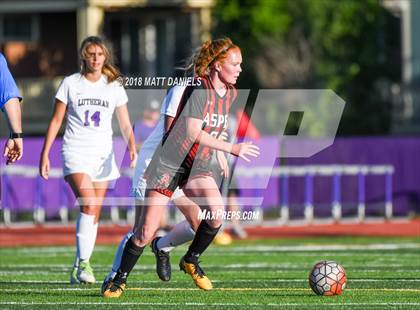Thumbnail 2 in Lutheran vs. Aspen (CHSAA 3A Quarterfinals) photogallery.