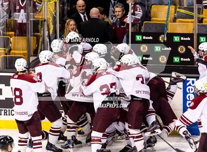 Thumbnail 1 in Central Catholic vs. Arlington (MIAA Division 1A Final) photogallery.