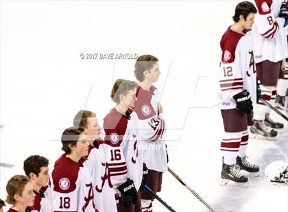 Thumbnail 2 in Central Catholic vs. Arlington (MIAA Division 1A Final) photogallery.