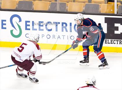Thumbnail 2 in Central Catholic vs. Arlington (MIAA Division 1A Final) photogallery.