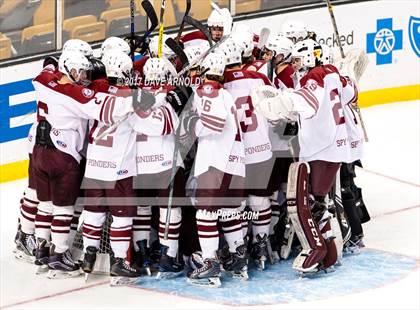 Thumbnail 2 in Central Catholic vs. Arlington (MIAA Division 1A Final) photogallery.