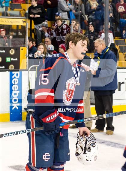 Thumbnail 1 in Central Catholic vs. Arlington (MIAA Division 1A Final) photogallery.