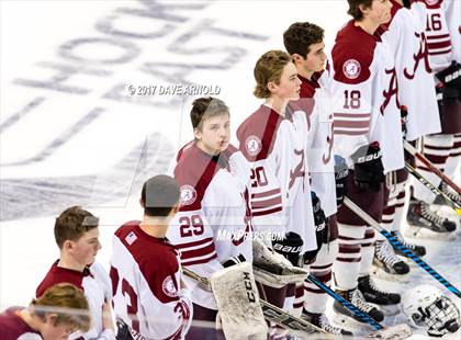 Thumbnail 1 in Central Catholic vs. Arlington (MIAA Division 1A Final) photogallery.