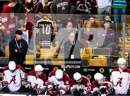 Thumbnail 2 in Central Catholic vs. Arlington (MIAA Division 1A Final) photogallery.
