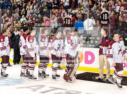 Thumbnail 2 in Central Catholic vs. Arlington (MIAA Division 1A Final) photogallery.