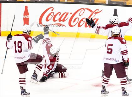 Thumbnail 3 in Central Catholic vs. Arlington (MIAA Division 1A Final) photogallery.