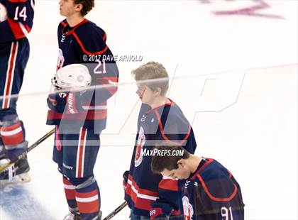 Thumbnail 2 in Central Catholic vs. Arlington (MIAA Division 1A Final) photogallery.