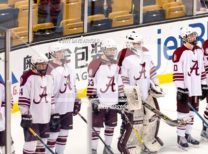 Thumbnail 2 in Central Catholic vs. Arlington (MIAA Division 1A Final) photogallery.