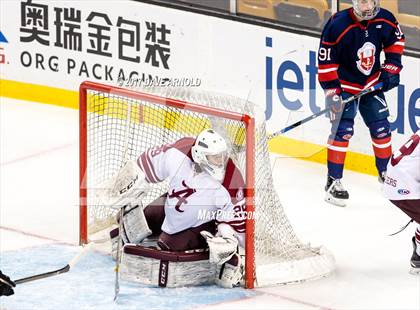 Thumbnail 3 in Central Catholic vs. Arlington (MIAA Division 1A Final) photogallery.