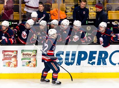 Thumbnail 3 in Central Catholic vs. Arlington (MIAA Division 1A Final) photogallery.