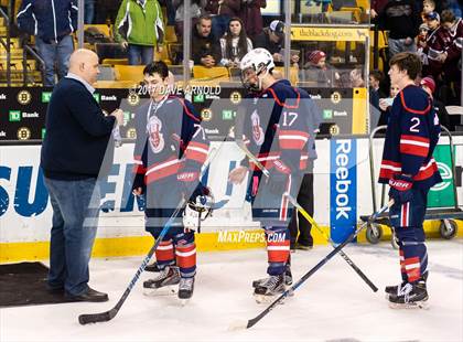 Thumbnail 3 in Central Catholic vs. Arlington (MIAA Division 1A Final) photogallery.