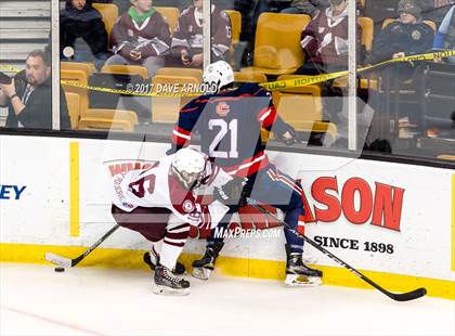 Thumbnail 1 in Central Catholic vs. Arlington (MIAA Division 1A Final) photogallery.