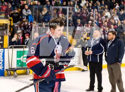 Thumbnail 2 in Central Catholic vs. Arlington (MIAA Division 1A Final) photogallery.