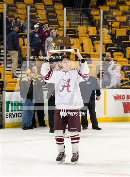 Thumbnail 3 in Central Catholic vs. Arlington (MIAA Division 1A Final) photogallery.