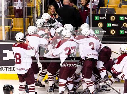 Thumbnail 2 in Central Catholic vs. Arlington (MIAA Division 1A Final) photogallery.