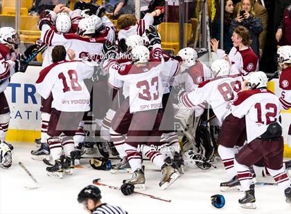 Thumbnail 3 in Central Catholic vs. Arlington (MIAA Division 1A Final) photogallery.